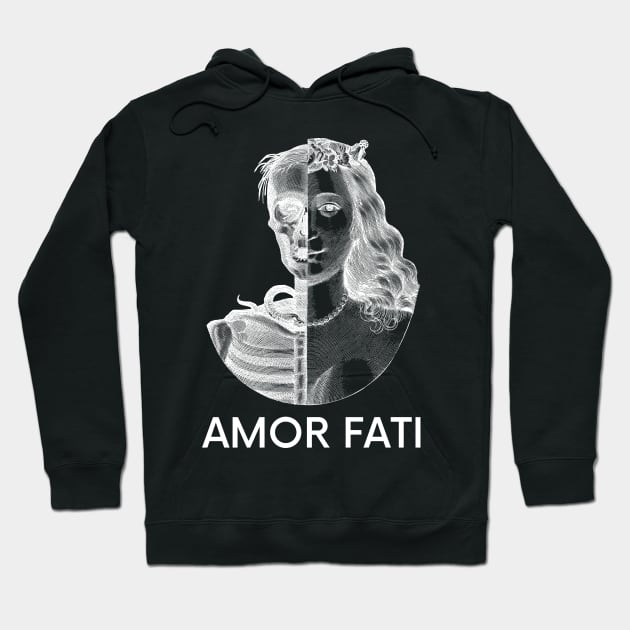 AMOR FATI. Love Your Fate. Stoic Wisdom Hoodie by SwagOMart